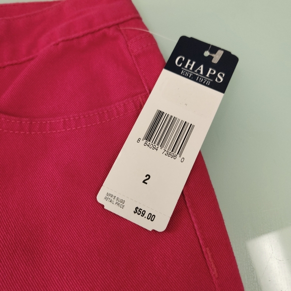 NEW! Chaps pants capri - Picture 2 of 5